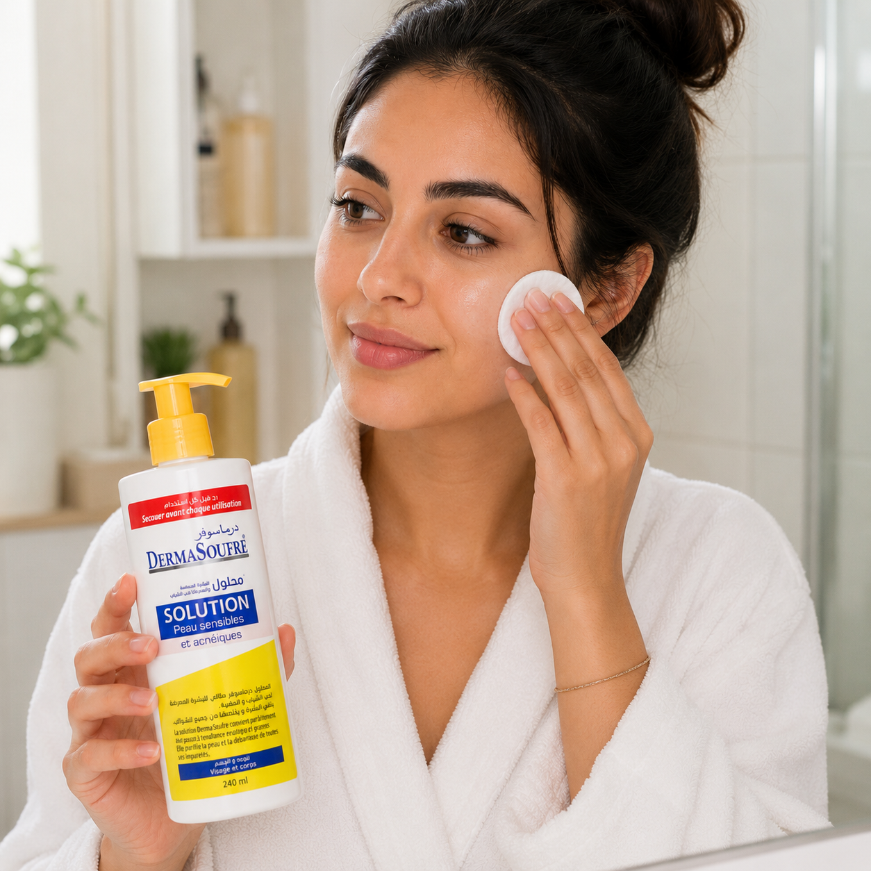 Solution Dermasoufre pour peaux sensibles et acnéiques
