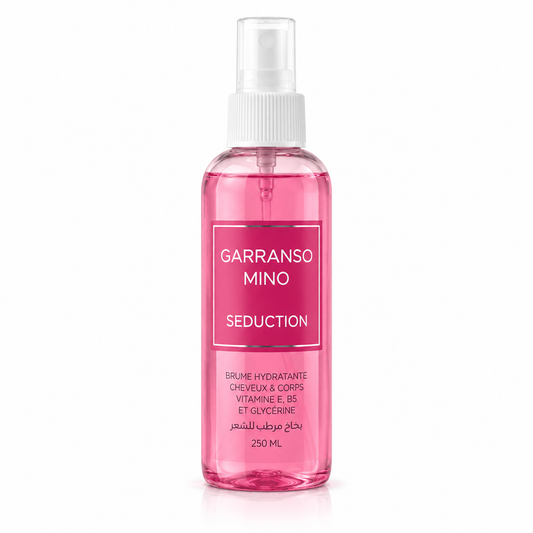 Brume hydratante Séduction Garranso Mino parfum féminin