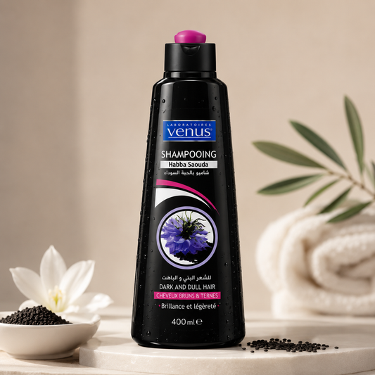 Venus Black Seed Shampoo for Brown & Dull Hair