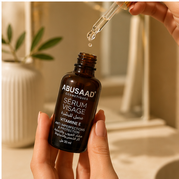 Sérum Visage Abusaad à la vitamine E anti-imperfections